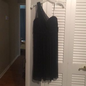 Black bridesmaids dress